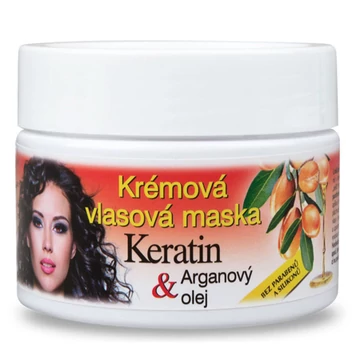 Bione keratin+argánolaj krémes hajpakolás 260ml
