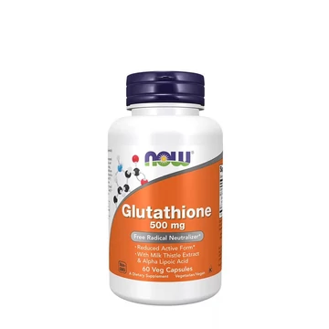 Now Glutathione 500mg vegán kapszula 60x