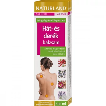 Naturland Hát-és derék balzsam 100ml