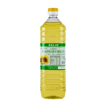 Solio hidegen sajtolt napraforgóolaj 500ml