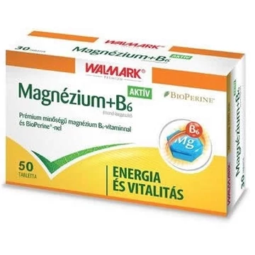 Walmark Magnézium+B6 vitamin tabletta 50x