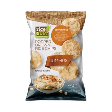 Rice Up Barna rizs chips hummusz 60g