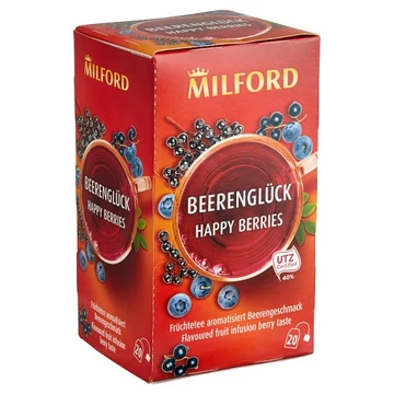 Milford gyümölcstea bogyósgyümölcs ízű 20x