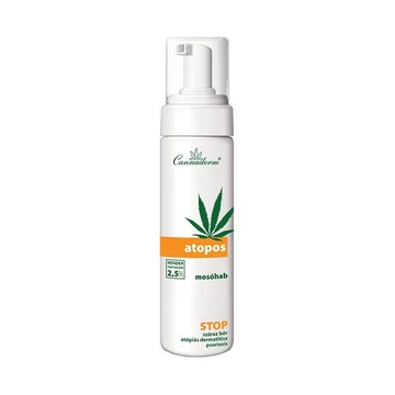 Cannaderm Atopos mosóhab 180ml