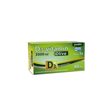 Jutavit D3-vitamin 3000NE Olíva 40x