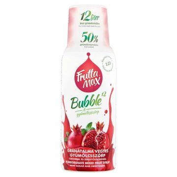 Frutta Max gyümölcsszörp gránátalma 500ml