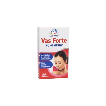 1x1 Vitamin Vas forte+C+Folsav 28x