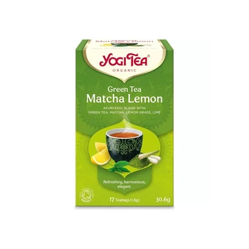 Yogi bio tea zöld matcha-citrom 17x1,8g 31g