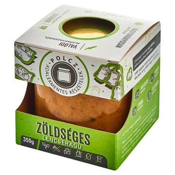 Polcz zöldséges lencseragu 350g