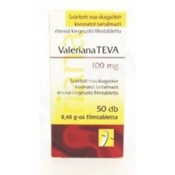 Valeriana Teva 100mg szárított macskagyökér kiv.tbl. 50db