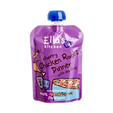 Ella's kitchen bio sült csirke vacsora zöldségekkel 130g