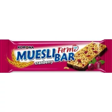 Korona szezámmagos szelet vörösáfonyával Caramel Bar 60g