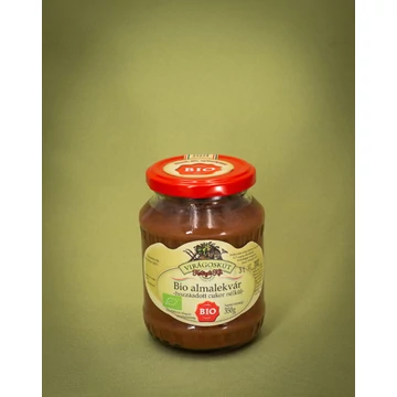 Virágoskút bio almalekvár hozzáadott cukor nélkül 350g