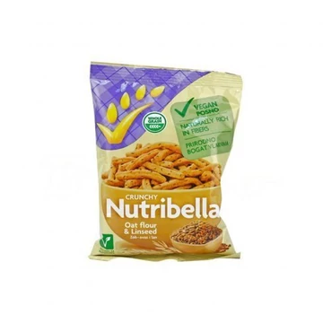 Nutribella lenmagos, teljes kiőrlésű vegán snack 70g
