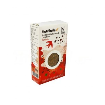 Nutribella Vegán protein paradicsomos kréker 108g