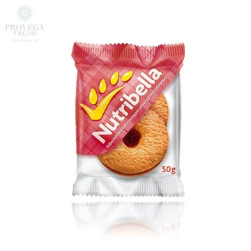 Nutribella meggy-alma, teljes kiőrlésű vegán keksz 50g