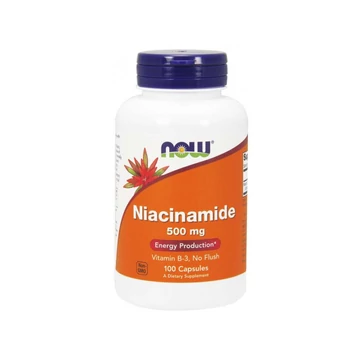Now Niacinamid B-3 vitamin 500mg 100x
