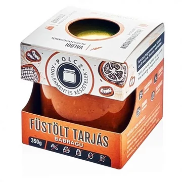 Polcz füstölt tarjás babragu 350g