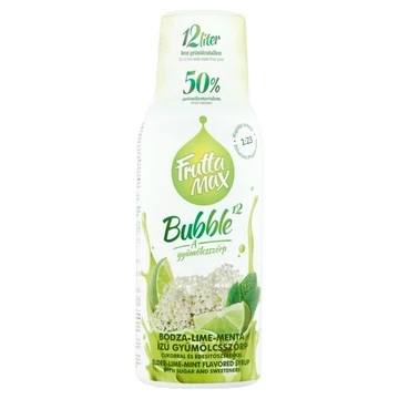 Frutta Max Light gyümölcsszörp bodza-lime-menta 500ml