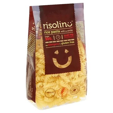 Risolino gluténmentes rizstészta Fusilli orsó 300g
