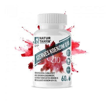 Natur Tanya szerves koenzim Q10 fermentált tabletta 60db