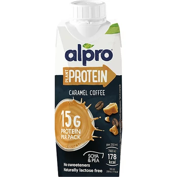 Alpro Protein ital karamellás-kávés borsófehérjével 250ml