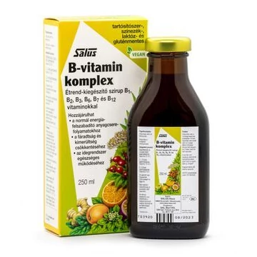 Salus B-vitamin komplex étrend-kiegészítő szirup 250ml