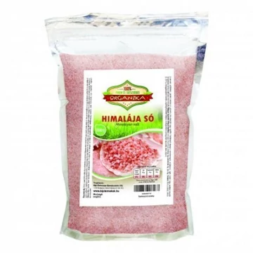 Organika Himalája só rózsaszín,finomra őrölt 1000g