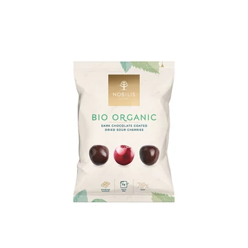 Nobilis Bio Organic étcsokoládés aszalt magozott meggy 50g