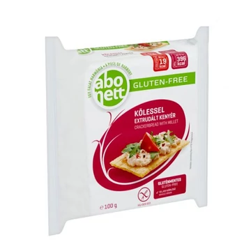 Abonett extrudált gluténmentes kenyér kölessel 100g