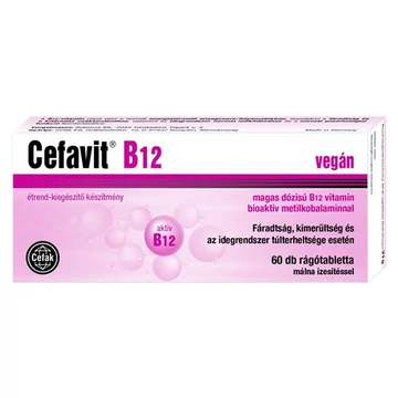 Cefak Cefavit B12 vitamin 60x