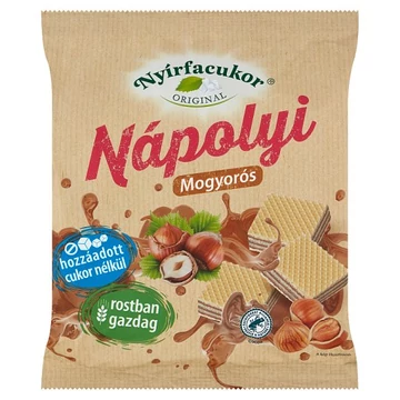 Nyírfacukor mogyorós,rostban gazdag nápolyi 180g