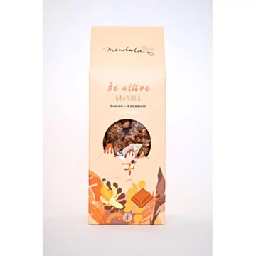 Mendula Be active granola banán-karamell 250g