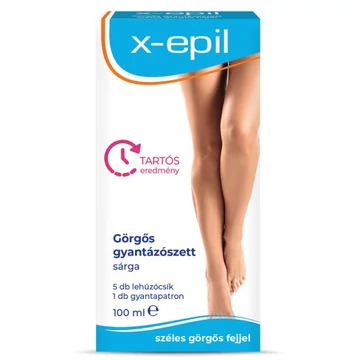 X-epil görgős gyantapatron sárga normál bőrre 100ml