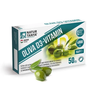 Natur Tanya Oliva D3-vitamin 4000NE kapszula 50x
