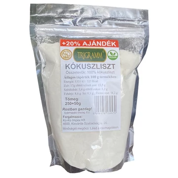 Trigramm Kókuszliszt +20% ajándék 250g