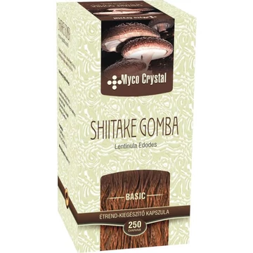 Myco Crystal shiitake Gomba Basic kapszula 100x