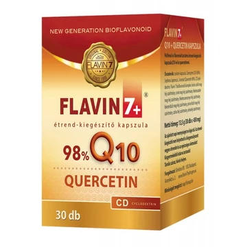 Flavin 7+ Q10 quercetin kapszula 30x