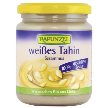 Rapunzel bio fehér,vegán szezámkrém 250g