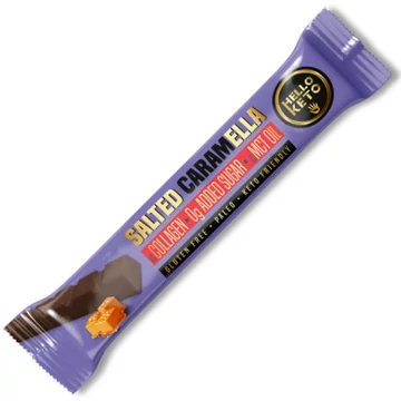 HelloKeto Kakaóvaj szelet sós-karamellás édesítőszerrel 40g