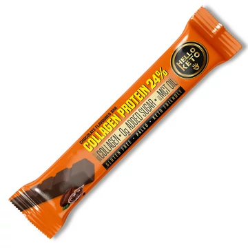 HelloKeto Kollagénprotein szelet csokis édesítőszerrel 40g