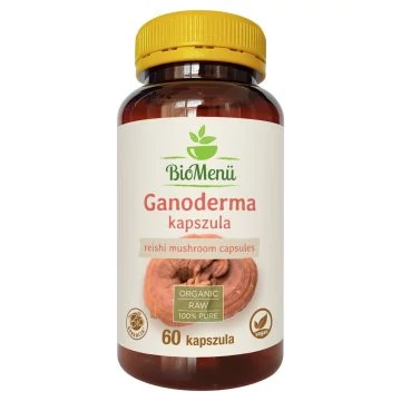 Biomenü bio ganoderma gomba kapszula 420mg 60x