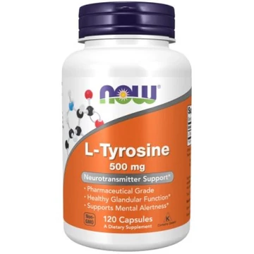 Now L-Thyrosine 500mg 120x