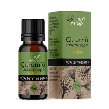 Herby's fűszercsepp indiai citromfű 10ml