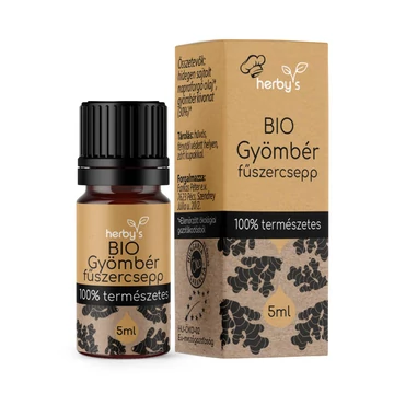 Herby's bio fűszercsepp gyömbér 5ml