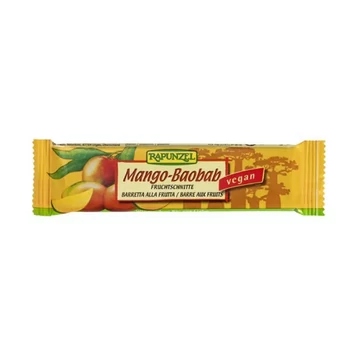 Rapunzel bio Gyümölcsszelet mangó-baobab 40g 40g