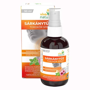 Viva Natura Sárkánytűz torokőr spray Echinaceával 50ml