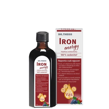 Dr Theiss Iron Energy folyékony vaskészítmény 250ml
