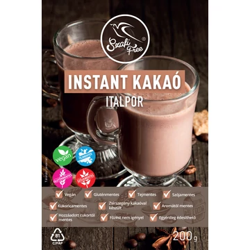 Szafi Free instant kakaó gluténmentes italpor 200g