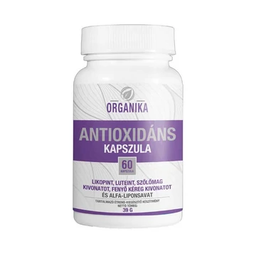 Organika Antioxidáns kapszula 60x